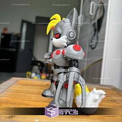 Super Basic STL Cyborg Tails No AMS