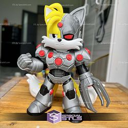 Super Basic STL Cyborg Tails No AMS