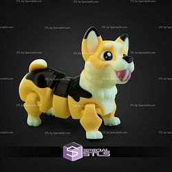 Super Basic STL Flexi Corgi Puppy