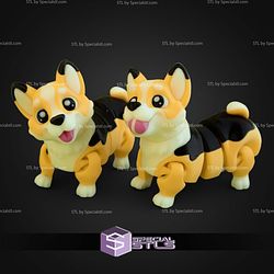 Super Basic STL Flexi Corgi Puppy