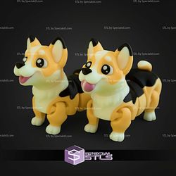 Super Basic STL Flexi Corgi Puppy