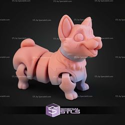 Super Basic STL Flexi Corgi Puppy