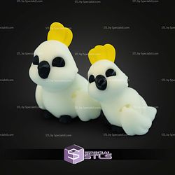 Super Basic STL Little Flexi Crested Cockatoo