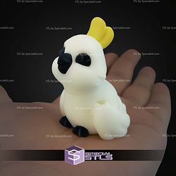 Super Basic STL Little Flexi Crested Cockatoo
