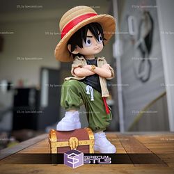 Super Basic STL Luffy Urban Vibes No Ams