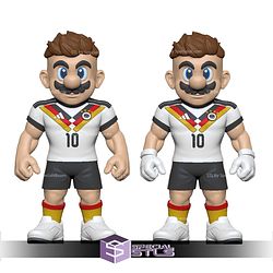 Super Basic STL Mario Bros Germany No AMS
