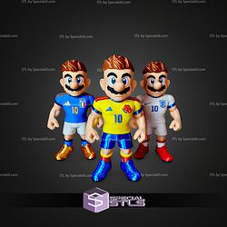 Super Basic STL Mario Bros England No AMS