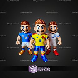 Super Basic STL Mario Bros Italy No AMS