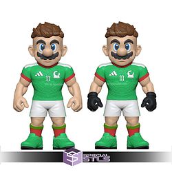 Super Basic STL Mario Bros Mexico No AMS
