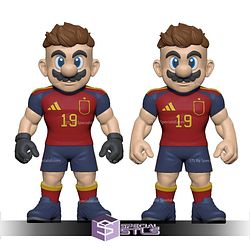 Super Basic STL Mario Bros Spain No AMS