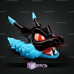 Super Basic STL Mega Charizard Holder Controller