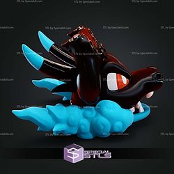 Super Basic STL Mega Charizard Holder Controller