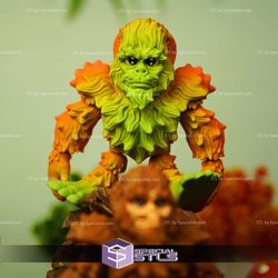 Super Basic STL Print In Place Cute Bigfoot Articulated