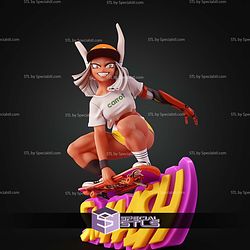 Rumi Usagiyama Mirko Skateboard 3D Printer Files
