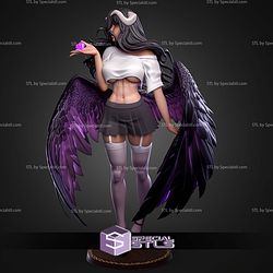 Albedo Casual Outfit Overlord STL Files