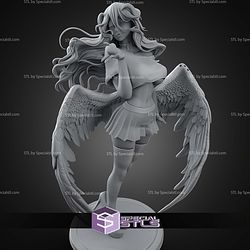 Albedo Casual Outfit Overlord STL Files