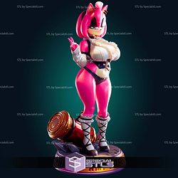 Amy Rose Goth Girl STL Files