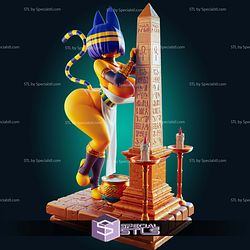 Ankha Super Curvy STL Files