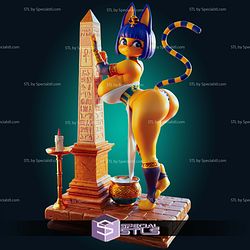 Ankha Super Curvy STL Files