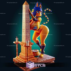 Ankha Super Curvy STL Files
