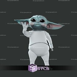 Baby Yoda Fully Posable STL STL Files