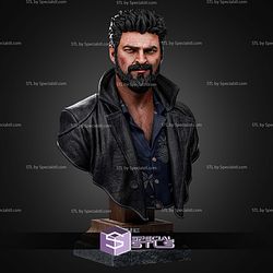 Billy Butcher Bust 92mm STL Files