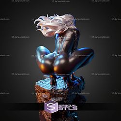 Black Cat Crawl Pose STL Files