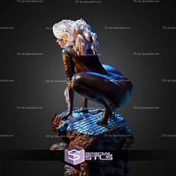 Black Cat Crawl Pose STL Files
