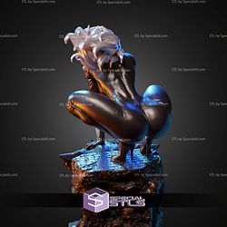 Black Cat Crawl Pose STL Files