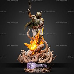 Boba Fett Skull Base 570mm STL Files