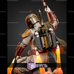 Boba Fett Skull Base 570mm STL Files