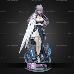 Bronya Apho Honkai Impact 3rd 300mm STL Files