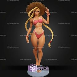 Cammy White Beach Outfit STL Files