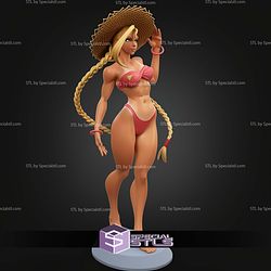 Cammy White Beach Outfit STL Files