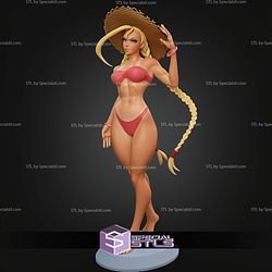 Cammy White Beach Outfit STL Files
