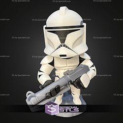 Chibi STL Collection Clone Trooper