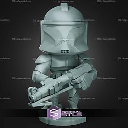 Chibi STL Collection Clone Trooper