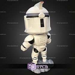 Chibi STL Collection Clone Trooper