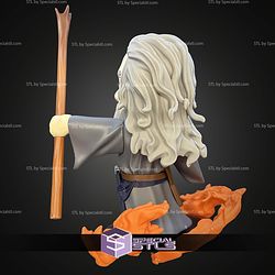 Chibi STL Collection LOTR Gandalf
