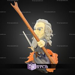 Chibi STL Collection LOTR Gandalf