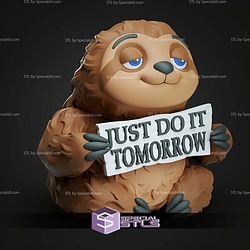 Chibi STL Collection Sloth Earl