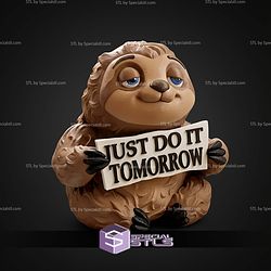 Chibi STL Collection Sloth Earl