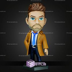 Chibi STL Collection Supernatural Castiel
