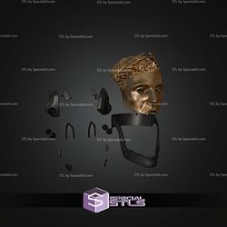 Cosplay STL Files 007 First Light Bond Villain Mask