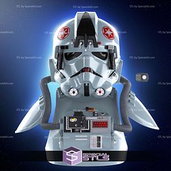 Cosplay STL Files AT AT Driver Armor Empire Strikes