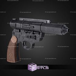 Cosplay STL Files Captain Hayle Blaster V2