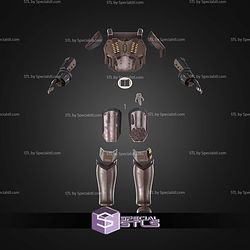 Cosplay STL Files Cowboy Mando Armor
