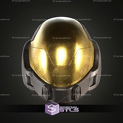 Cosplay STL Files Halo Spartan 3 SPI Helmet