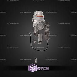 Cosplay STL Files Imperial Flame Trooper Helmet and Armor