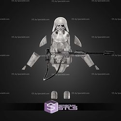 Cosplay STL Files Imperial Flame Trooper Helmet and Armor